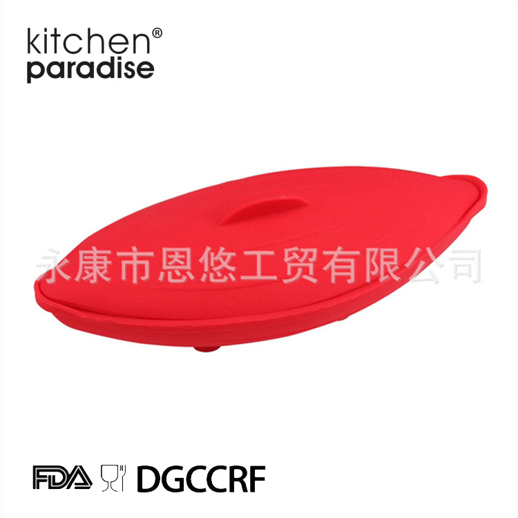 厂家长期供应带盖子可站立防滑硅胶蒸笼蒸碗  硅胶烤箱碗