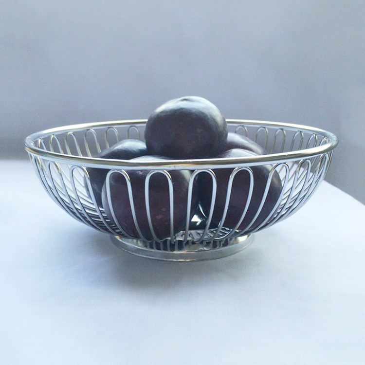 Iron Fruit Basket Stainless Steel Home Living Room Decorative Fruit Plate Storage Basket Iron Fruit Basket Stainless Steel Home Living Room Decorative Fruit Plate Storage Basket