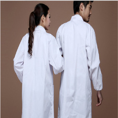 批發白大褂食品服醫師服長袖衛生護士服春秋學生實驗服白大衣