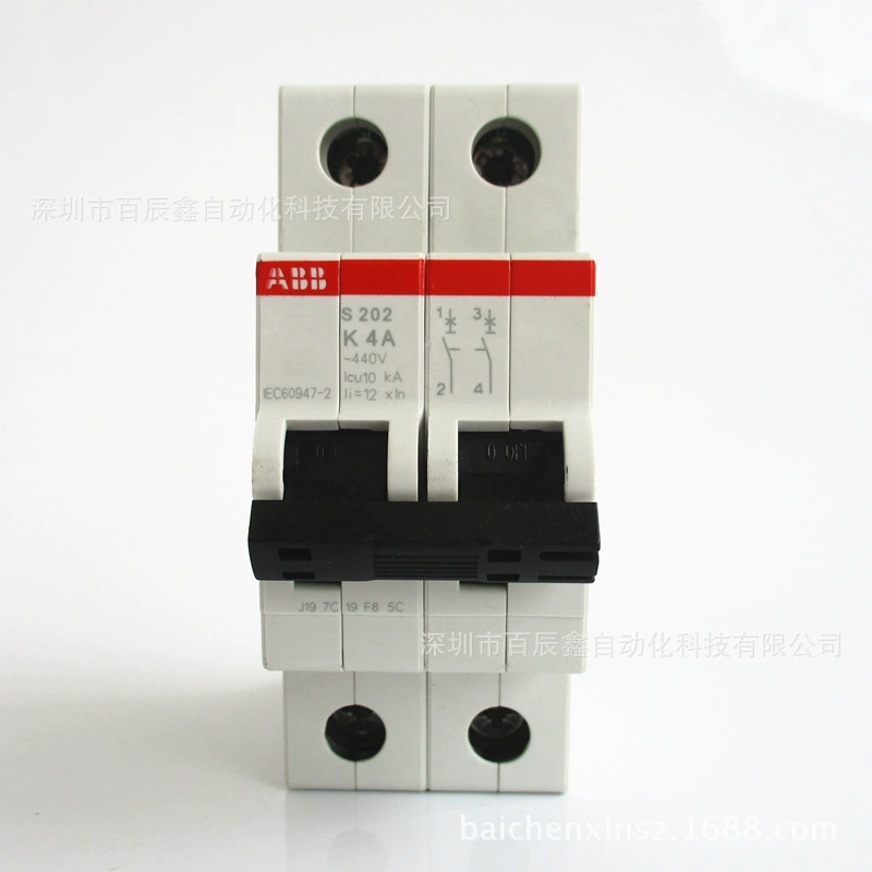 S202-C4 S202-D4 S202-B4 S202-Z4 S202-K4 Устройство автоматического выключателя ABB цепной прерыватель