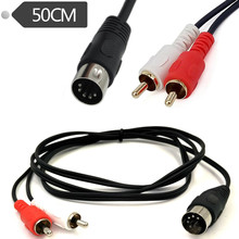 5оDIND2RCA^lɏODӾ5 Pin Male Din 0.5m
