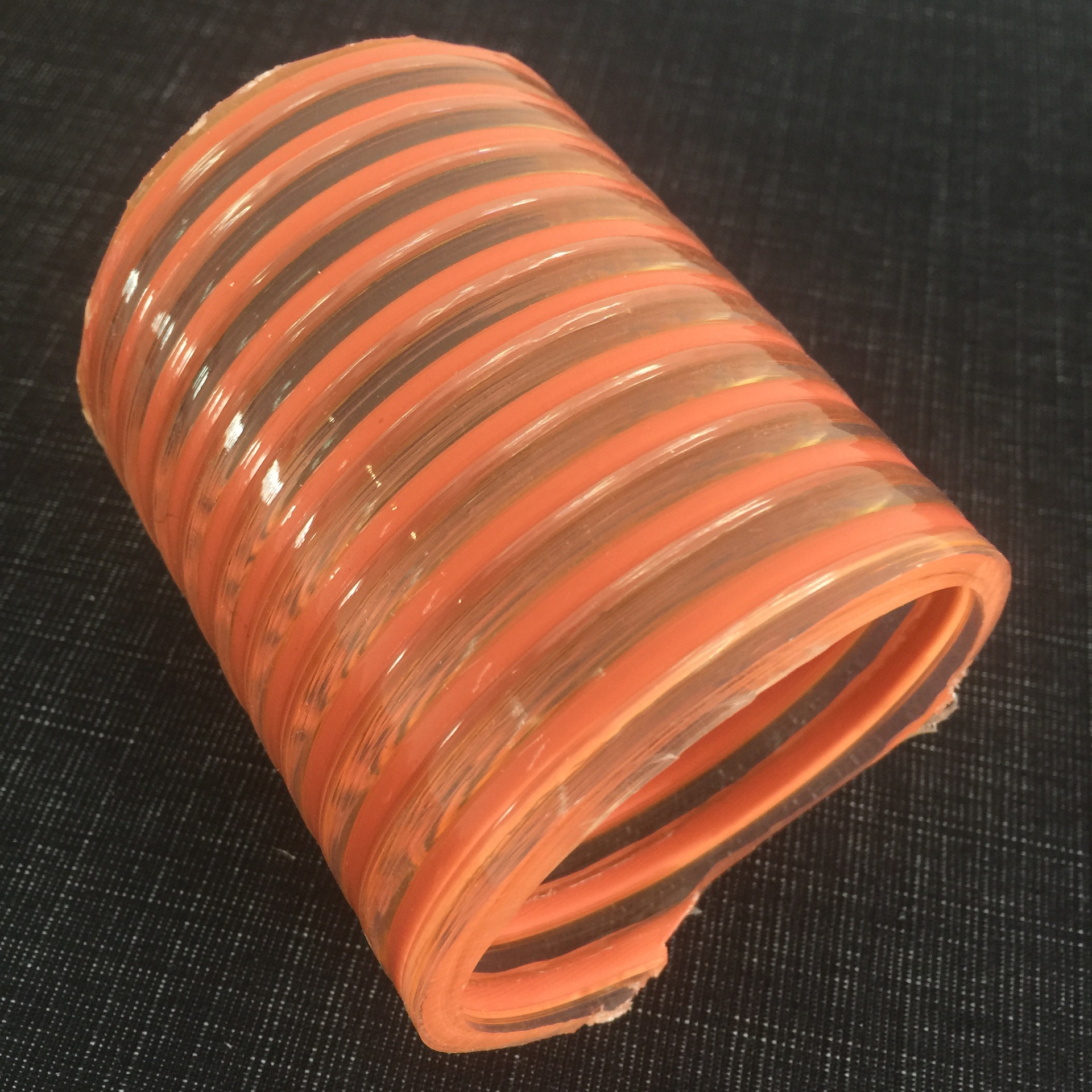 工厂专业生产加强筋PVC塑料缠绕管 吸尘加强筋缠绕管 PVC缠绕管