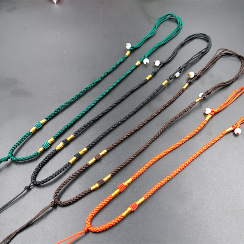 woven necklace cord handmade