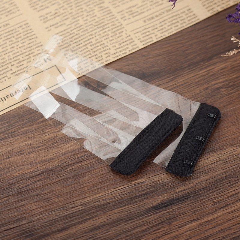 Cinta de pescado ropa interior Correa diosa sujetador accesorios elástico de dos lados gancho sujetador espalda hebilla accesorios pequeños