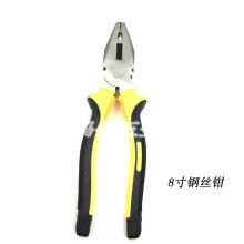 手动装修工具多功能老虎钳子8寸按摩柄钢丝钳尖嘴钳斜口钳批发
