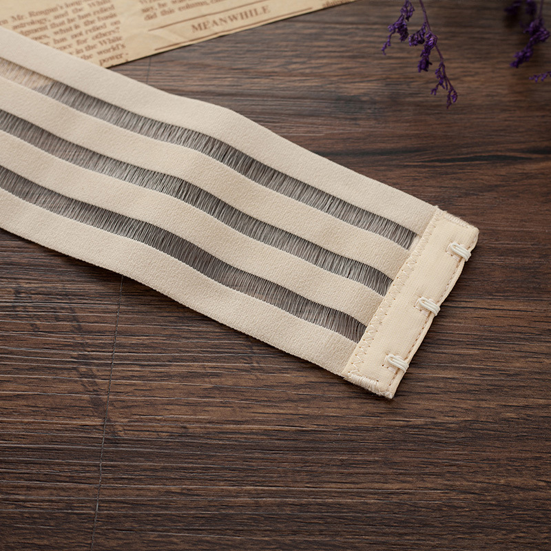 Cinta de pescado ropa interior Correa diosa sujetador accesorios elástico de dos lados gancho sujetador espalda hebilla accesorios pequeños