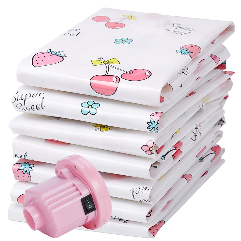 Gift loading vacuum compressed bag 4 compressed bags 1 hand pump…
