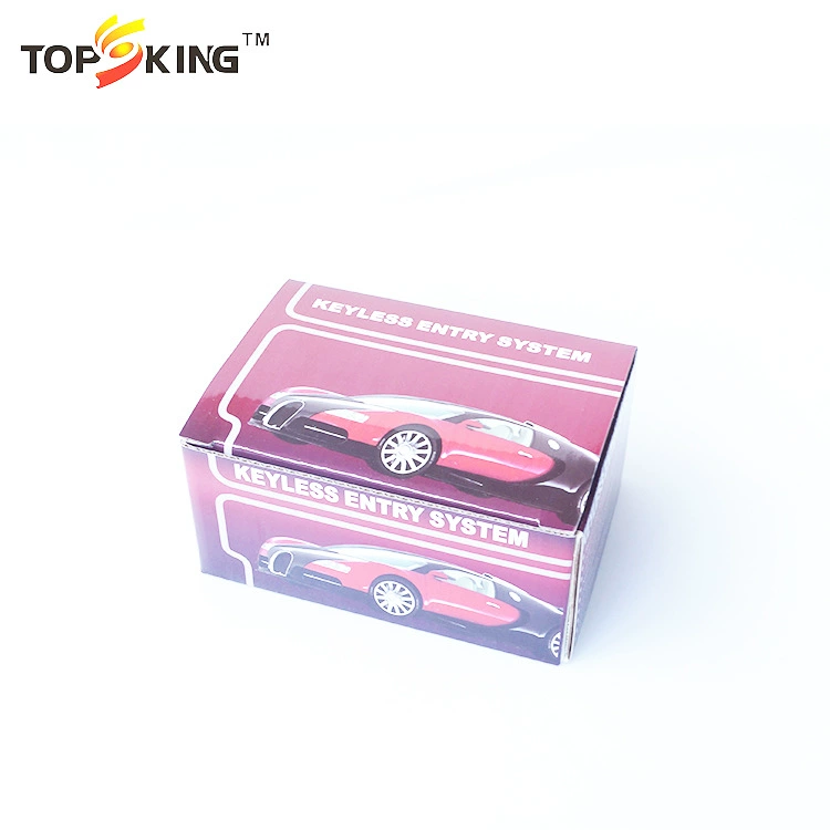 Automobile remote control central control lock key-free entry system 12V universal remote control key positive and negative trunk cable with key