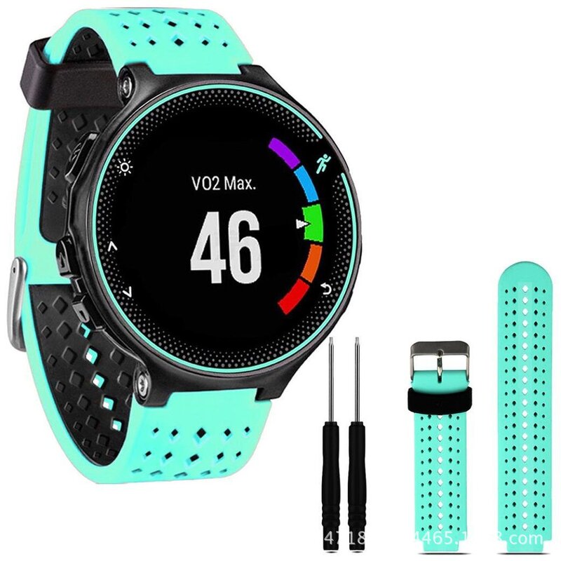 Suitable for Garmin Forerunner220 230 235 620 630 Universal Watch Strap Silicone Replacement Wristband Suitable for Garmin Forerunner220 230 235 620 630 Universal Watch Strap Silicone Replacement Wristband