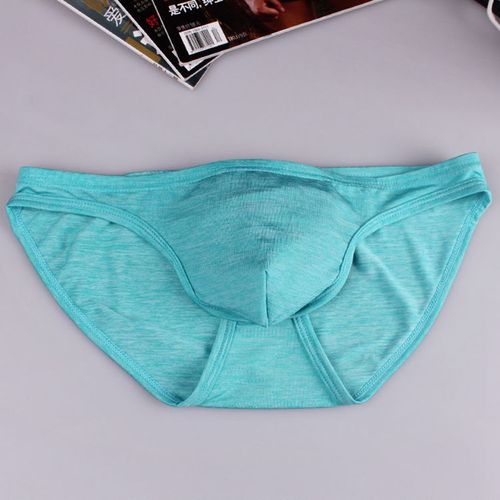 Men's Mellbeel Cotton Briefs: Literary, Elegant, Japanese Style Triangle Briefs, Low-Waisted, Sexy, Breathable, Comfortable, Simple - 420