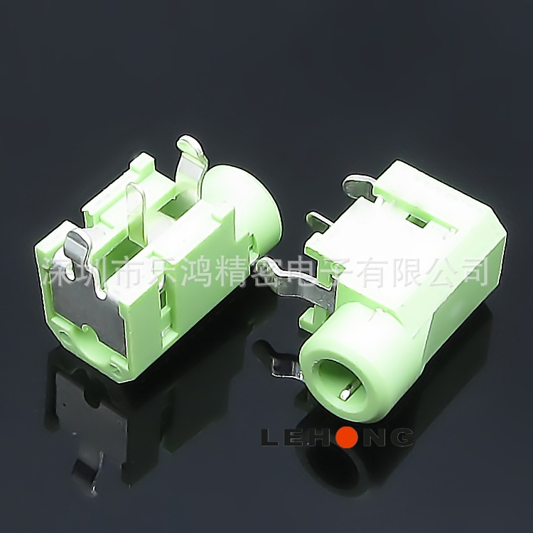 PJ-314绿色/独立声卡配件/音频插座/耳机插座