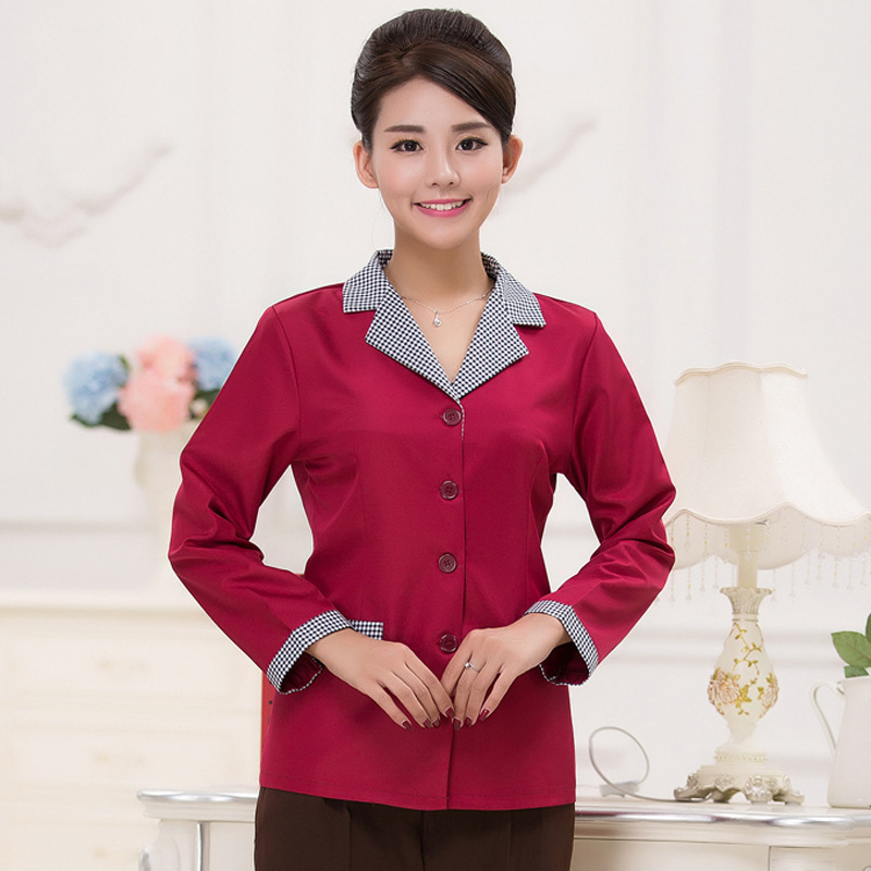 New cleaning suit long -sleeved autumn clothing housekeeping…