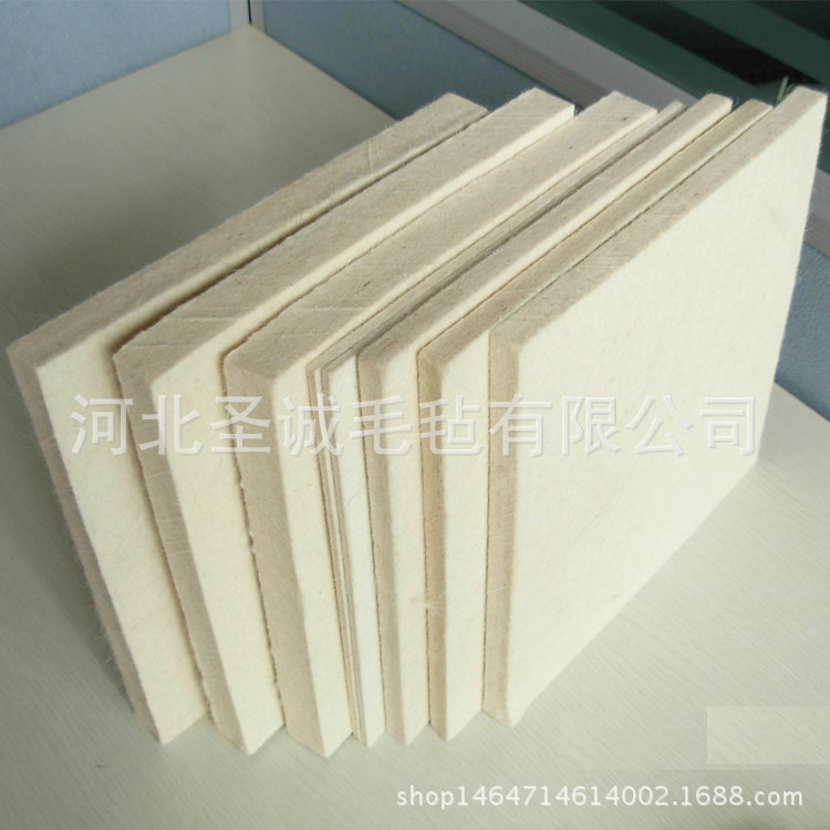 厂家供应毛毡块  羊毛块 衬垫毛毡 吸油毛毡片