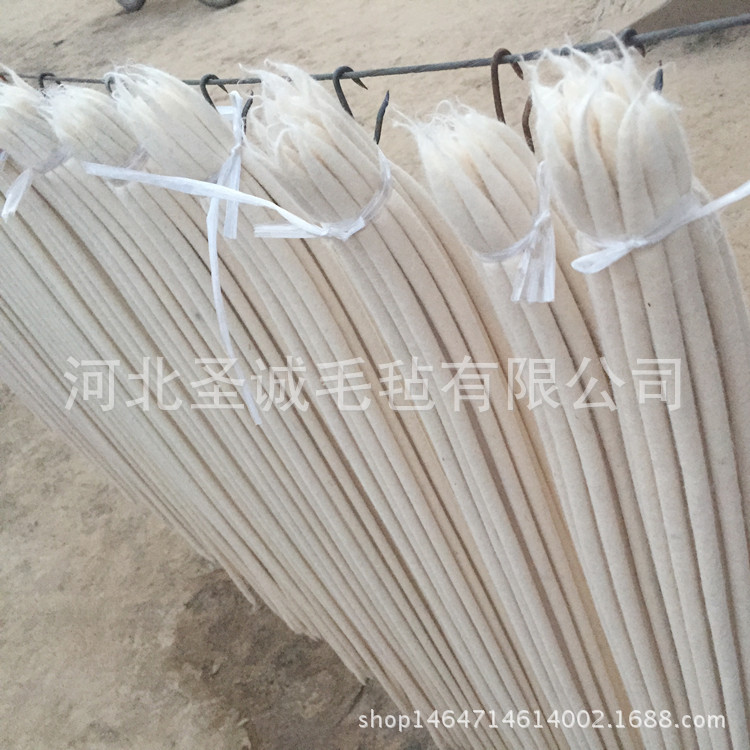 毛毡绳 羊毛条 滴油 导油 储油 密封毛毡绳