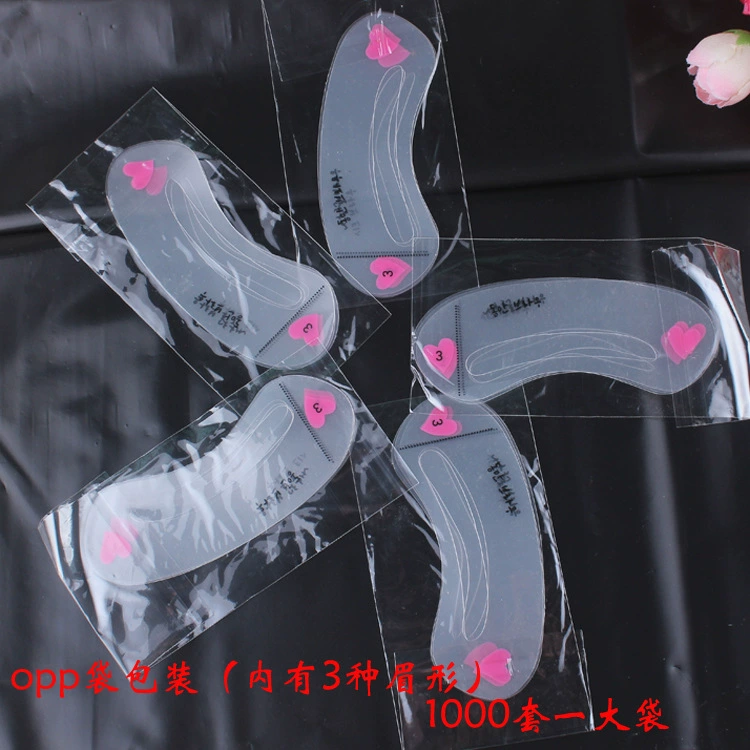 Южная Корея Карта бровей Наклейка для бровей Thrush Tool One Word Карта бровей Натуральный подарок для бровей