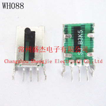 WH088 供应精密汽车大灯调节器 位移传感电位器 直滑式电位器