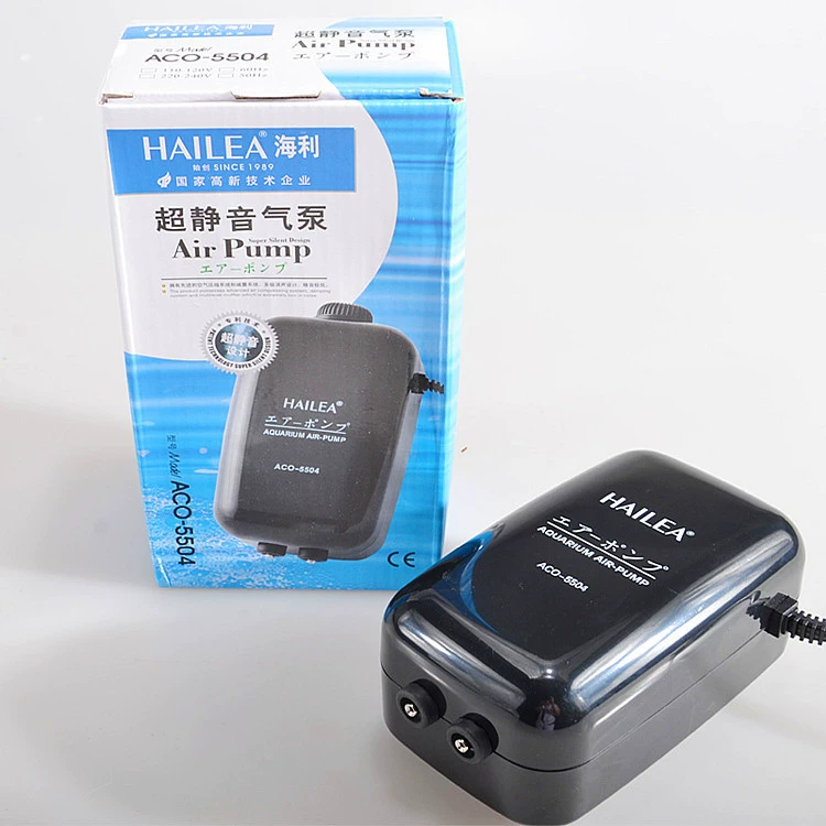 Помп Название Hailea Haiili ACO/5503/5504 для аквариума, безшумный, антиоксидантная помпа, антиоксидантная помпа для аквариума