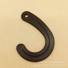 现货供应各类箱包服装色卡特殊塑料J字形钩扣 挂钩 日字扣等配件