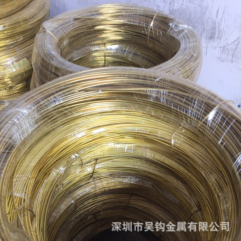 现货全硬H62黄铜细线直径0.6mm 0.7mm 0.8mm到7.2mm粗线可定做
