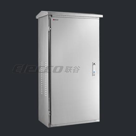 联谷不锈钢户外柜600*1000*350mm/室外动力柜IP55防护电气柜 A级