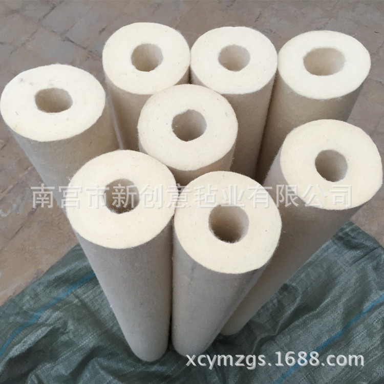 厂家供应无缝毛毡带 高温输送带 无缝高温毛毡筒