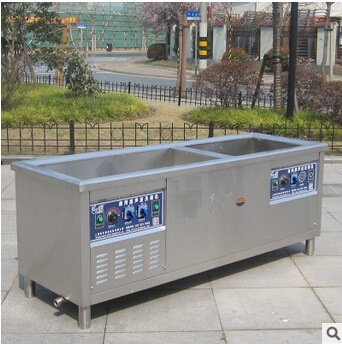 商用超声波洗碗机酒店学校餐厅小龙虾清洗机多功能自动刷洗碗机