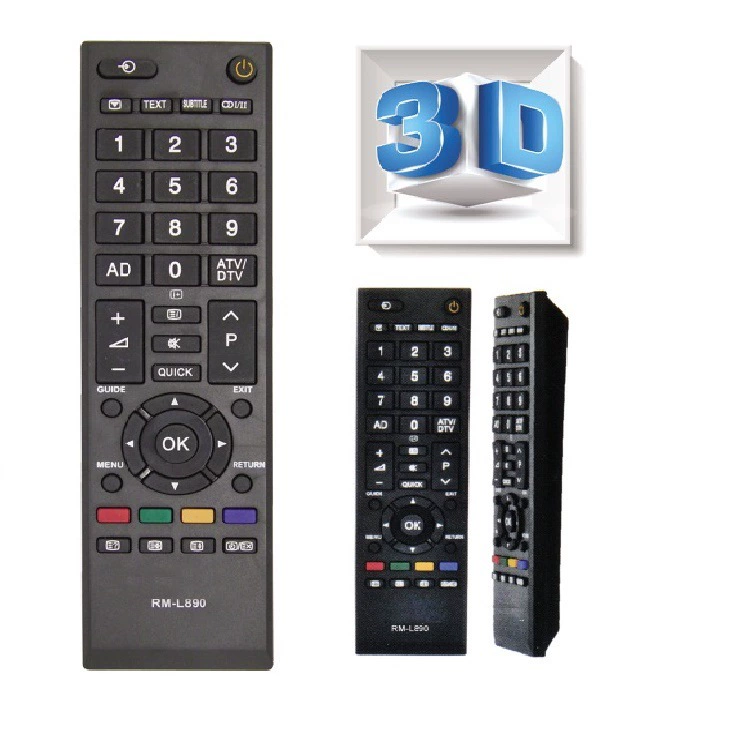 Подходящий к английскому Toshiba пульт дистанционного управления ЖК/LED/HDTV RM-L890