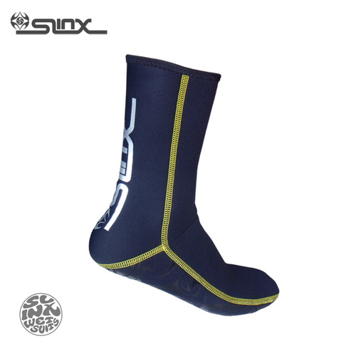 Cross-border specialty cold-proof diving socks 3mmSLINX super elastic anti-slip diving fins anti-wear socks sets enlarged diving socks