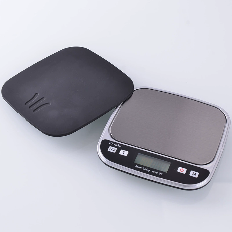 Foreign trade precision multifunctional household kitchen scale new LCD backlight large screen electronic scale household baking scale