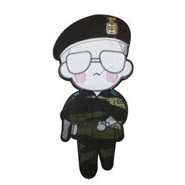 时尚刺绣布贴衣服diy补丁贴 卡通人物电脑绣花皮革布贴服装漏洞贴