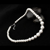 Classic necklace and earrings from pearl, bracelet, set for bride, European style, 3 piece set