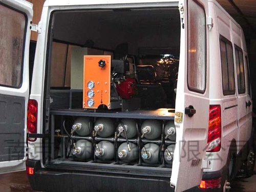 车载氦气压缩汇流回收系统\车载氦气压缩车汇流设备装置