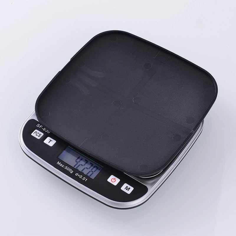 Foreign trade precision multifunctional household kitchen scale new LCD backlight large screen electronic scale household baking scale