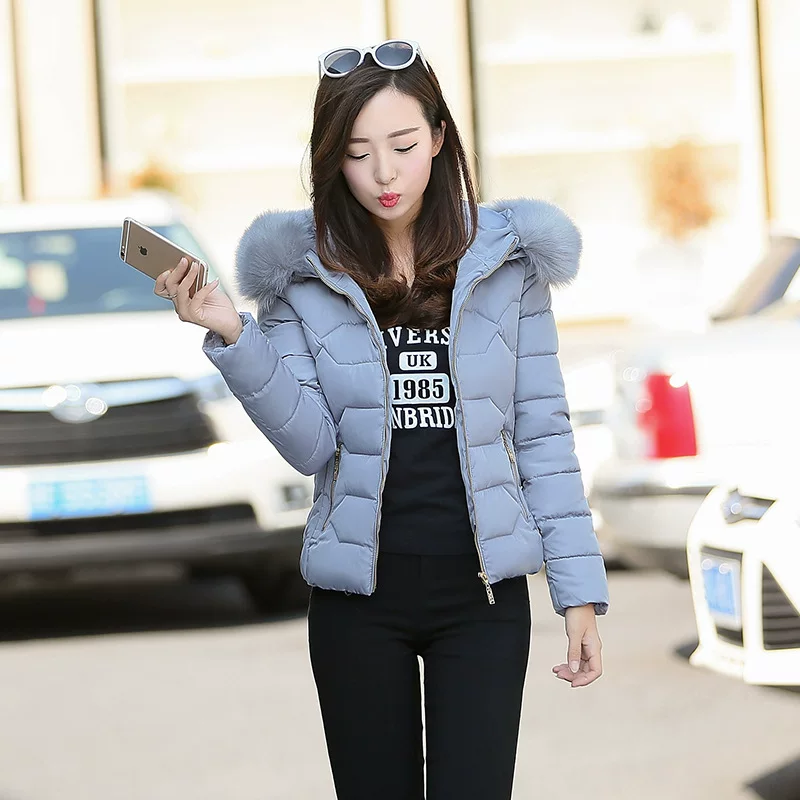 Winter short keep warm down jacket, Korean style