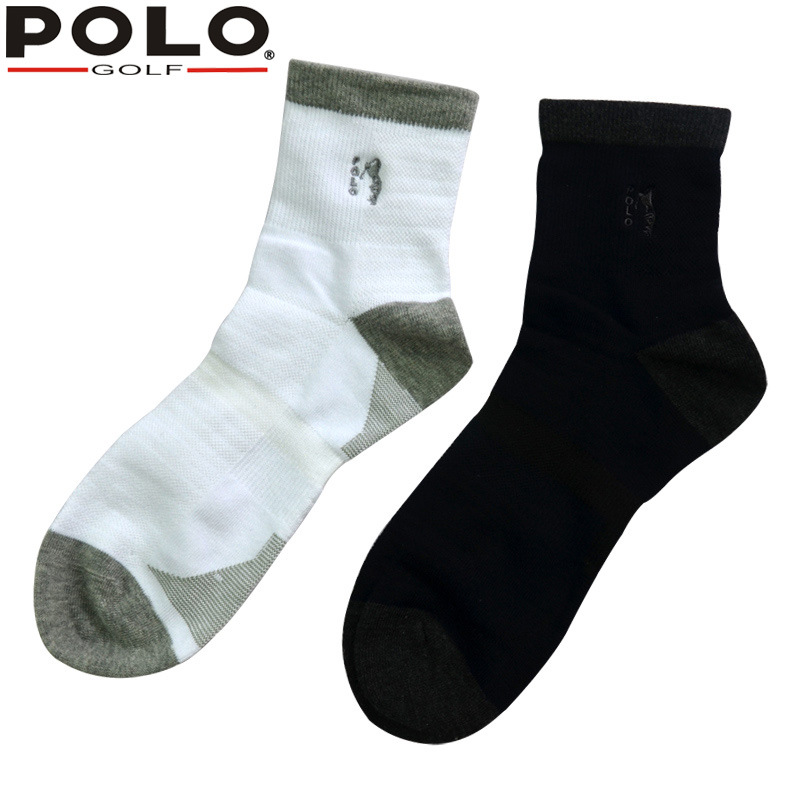 polo polo new golf socks men sport socks combed cotton socks breathable