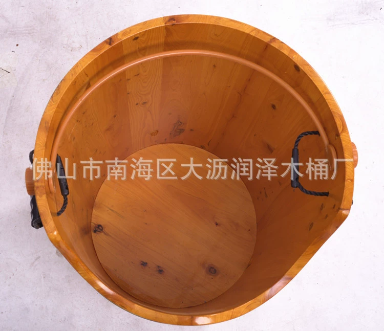 Рождествительно Cedar wood fumigation barrel multi-purpose gynecological fumigation barrel heightened foot bath barrel steam heating foot wash basin