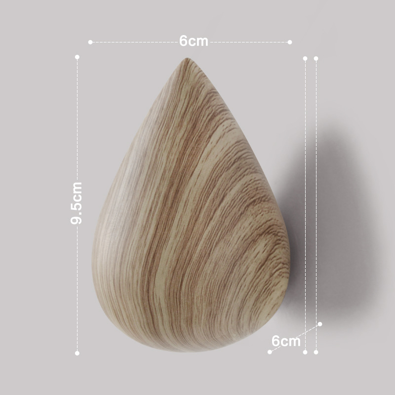 Venta al por mayor transfronteriza gancho decorativo creativo gota de agua gancho de pared accesorio de pared gancho de la pared decoración de la pared