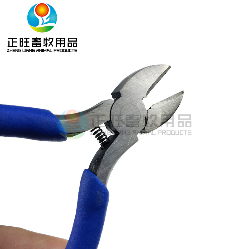 tijeras de dientes de acero inoxidable para cerdos equipos de cría de cerdos granja de cerdos tijeras de dientes de cerdos