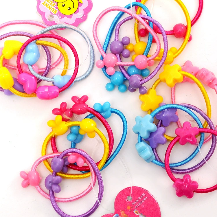 1402 Сладкая Микки голова активность тонкие волосы желе цвет конфеты волос круг детские головные уборы детская бижутерия