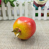 Apple, plastic realistic fruit decorations, photography props