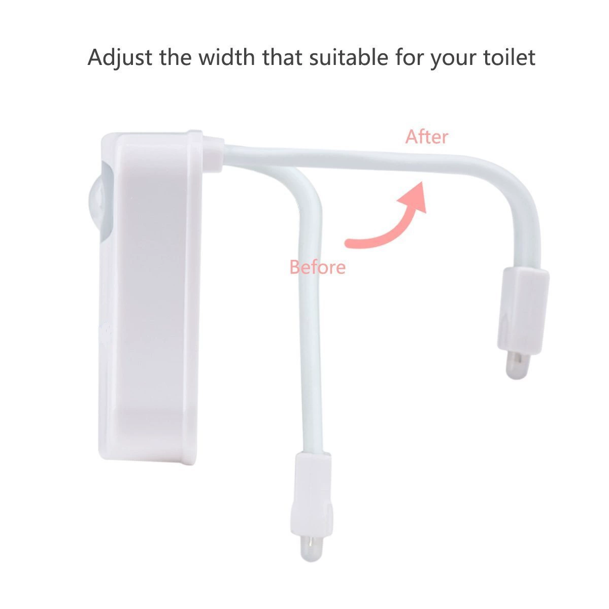 Creative toilet, induction night light, 16 colors, wholesale