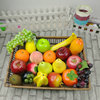 Apple, plastic realistic fruit decorations, photography props