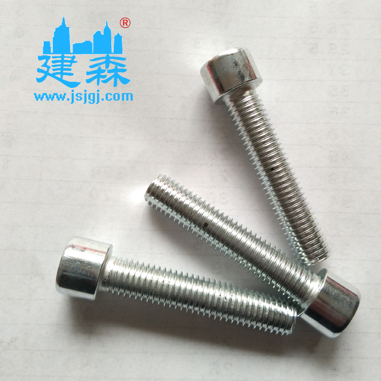 【河北螺丝】直销8.8 10.9 12.9级镀锌高强度内六角10*35