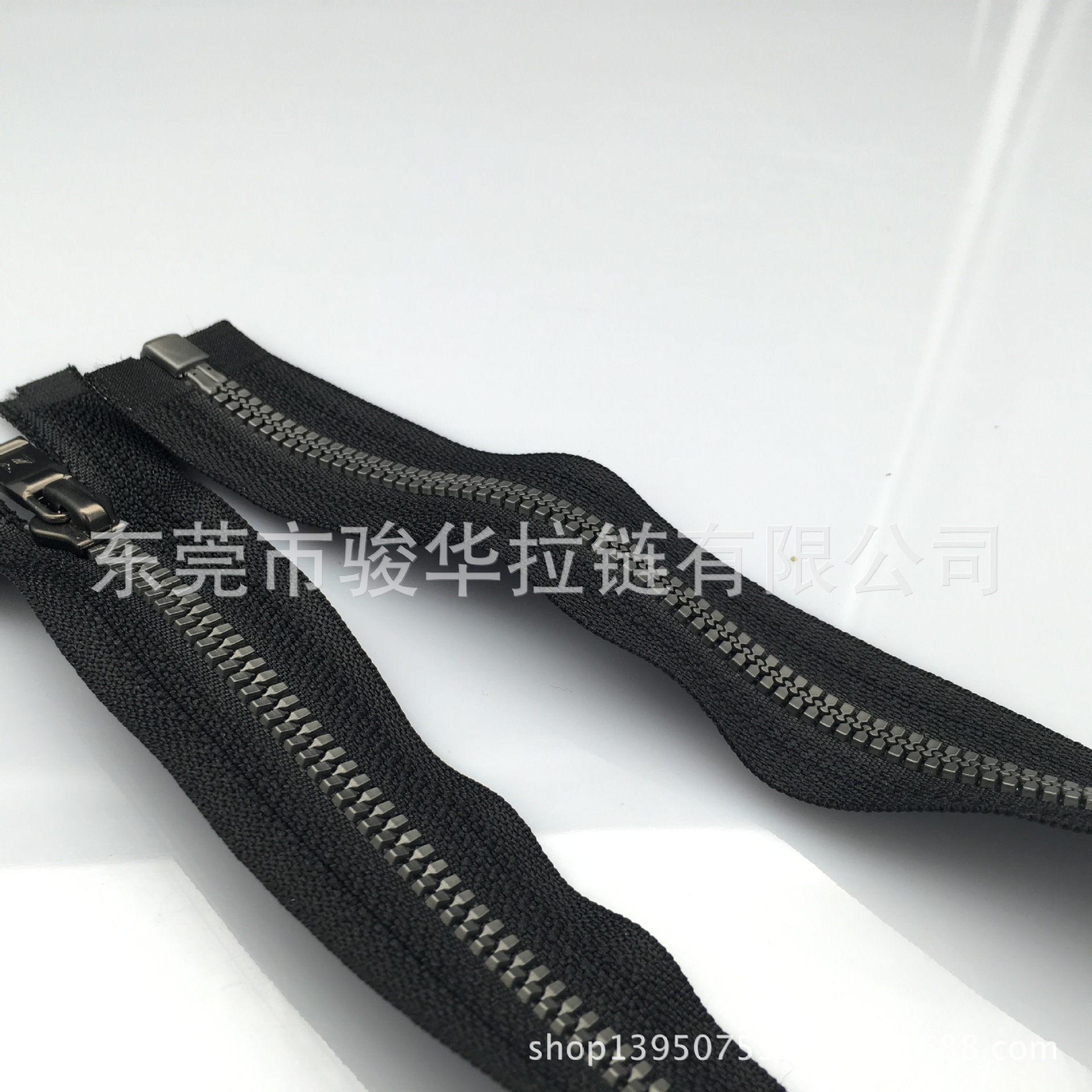 5号树脂胶牙双面不同牙7号树脂三角牙 树脂细牙 开尾闭尾双开拉链