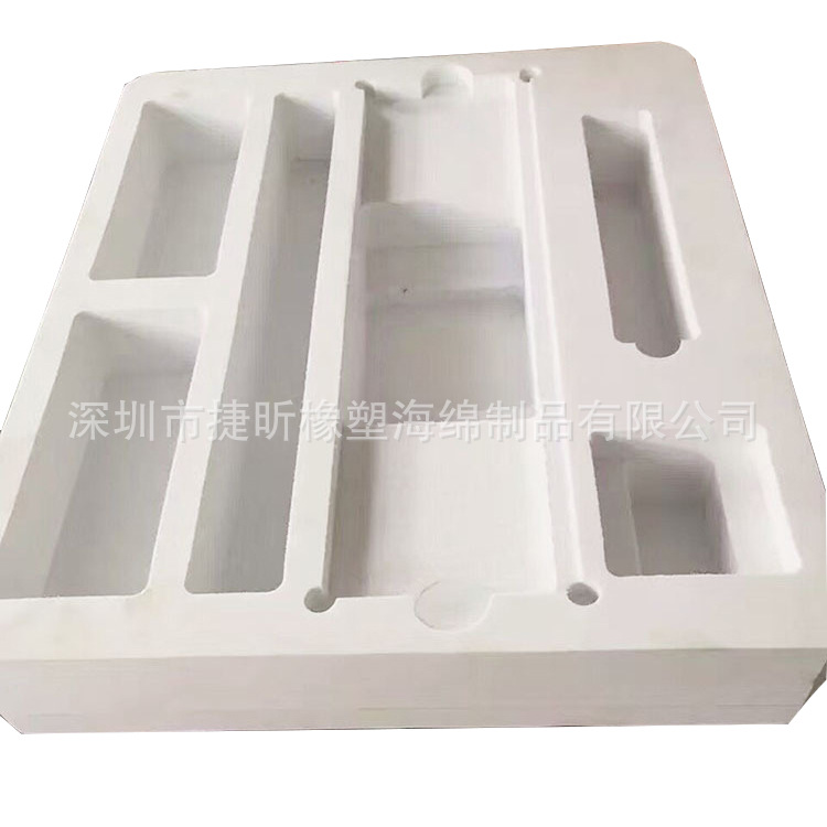 生产白色eva泡棉包装内衬盒 防碰电子产品eva泡沫内盒 缓冲