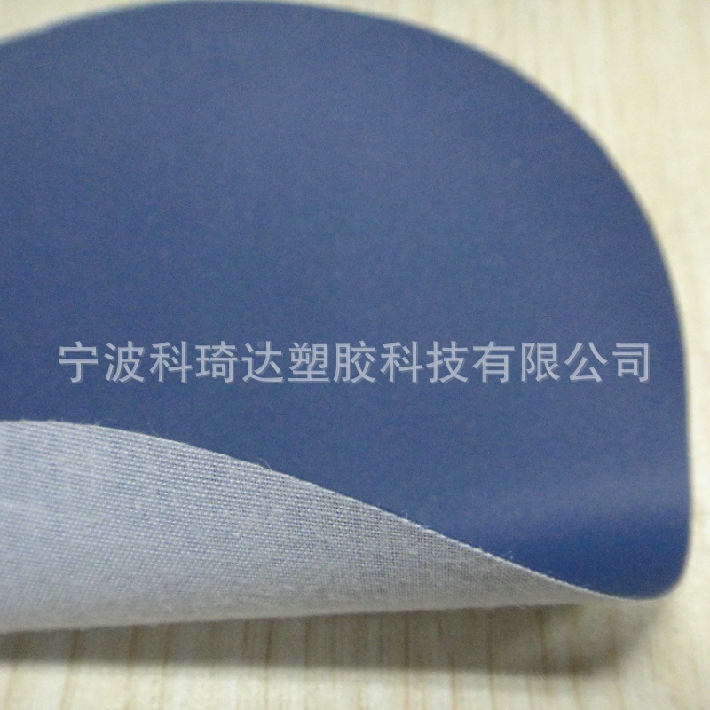 0.4mm抗菌白色pvc涂层棉布医疗床垫面料棉布床垫防水透气面料