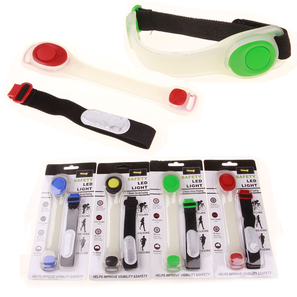 Manufacturer wholesale fashionable outdoor sports LED light arm band climbing waterproof flashing arm band