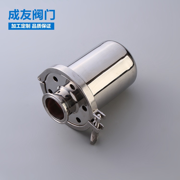 卫生级快装呼吸器不锈钢抛光呼吸阀304316快装焊接过滤器高效过滤