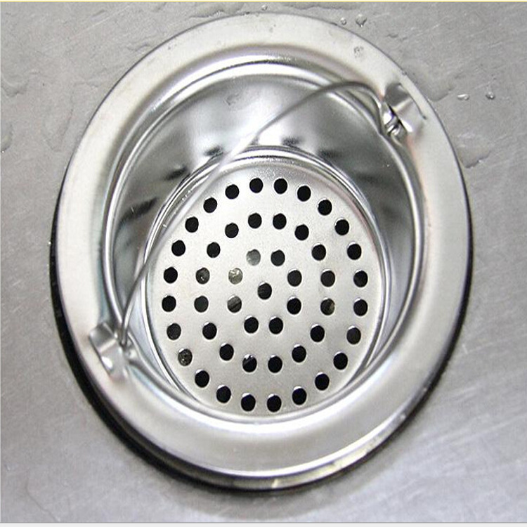 浴室厨房下水道漏网过滤网水槽 水池过滤器手提式不锈钢地漏