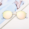 Fashionable retro sunglasses, glasses solar-powered, 2023 collection, Korean style, internet celebrity